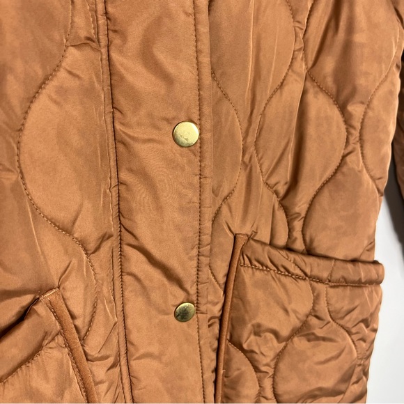 J. Crew Signature Puffer Size Small Quilted Cocoon Coat - Picture 2 of 7